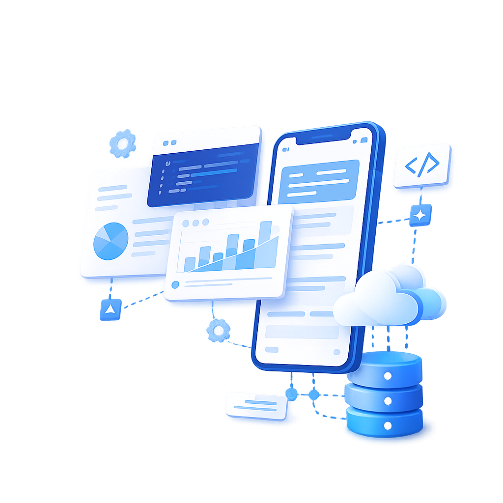 Digital Solutions Illustration